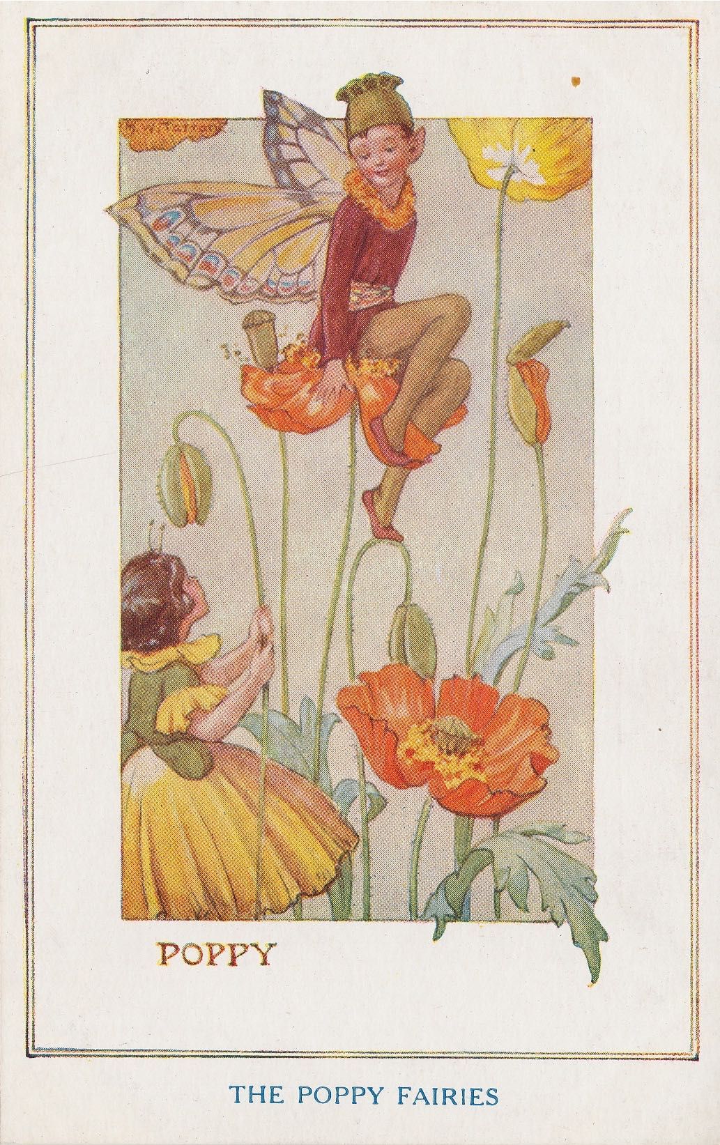 Garden Fairies - Poppy
