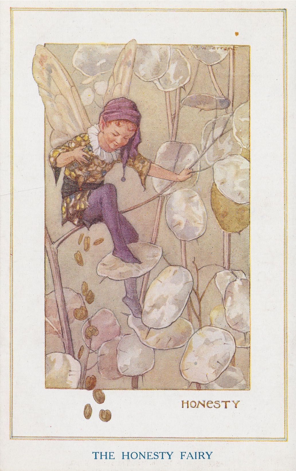 Garden Fairies - Honesty