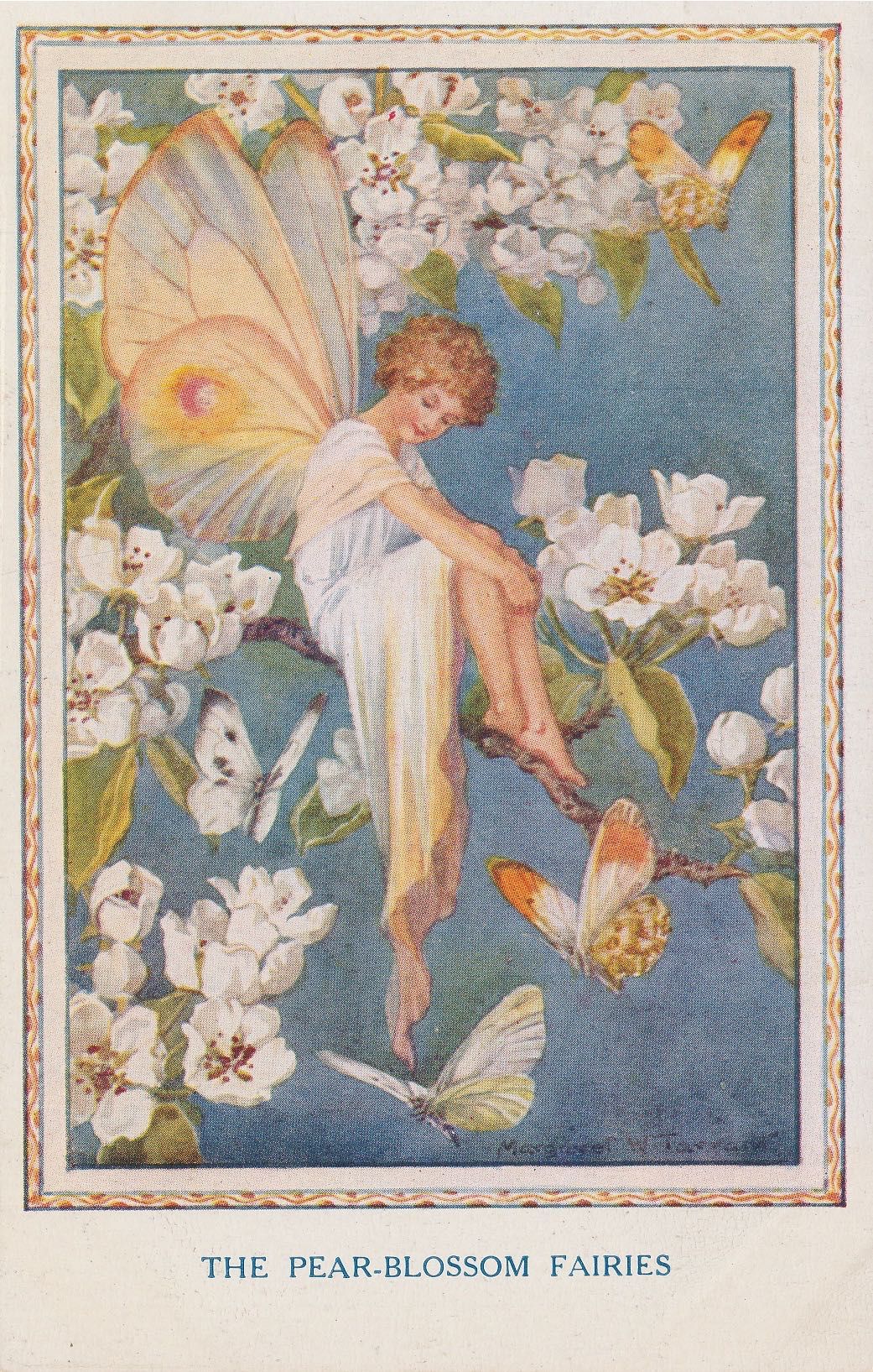 Countryside Fairies - Pear-Blossom fairies