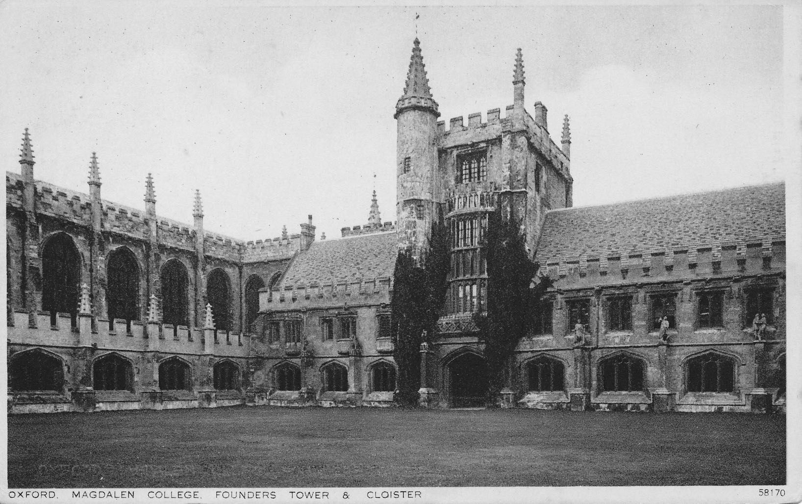 Magdalen College Founders Tower & Cloister