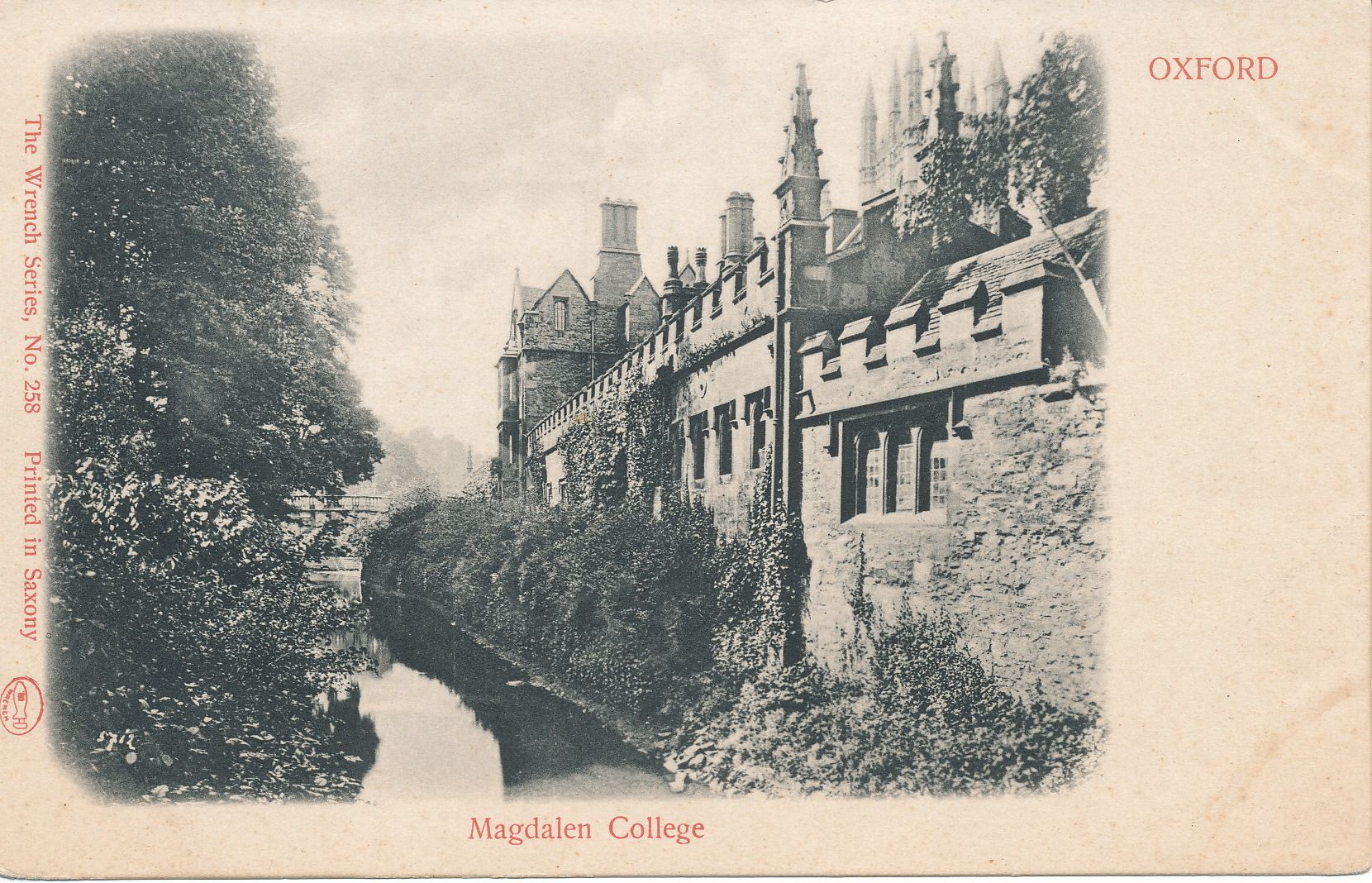 Magdalen College from Addison’s Walk