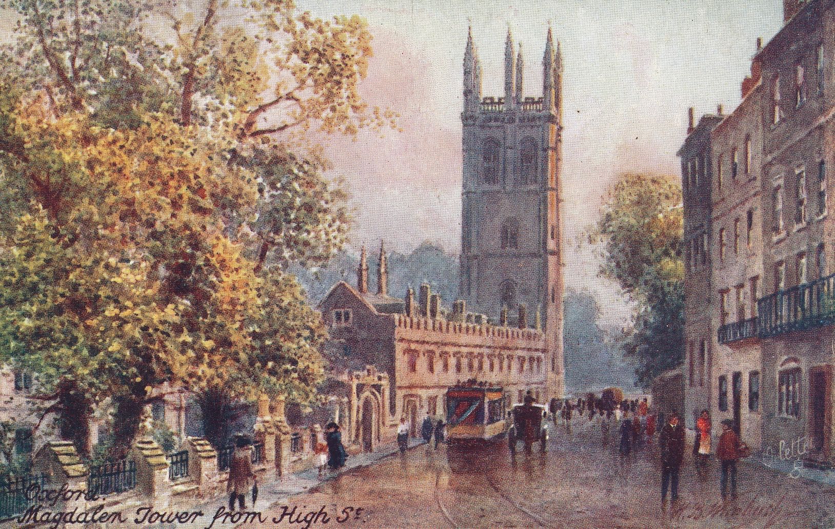 Magdalen Tower c 1915