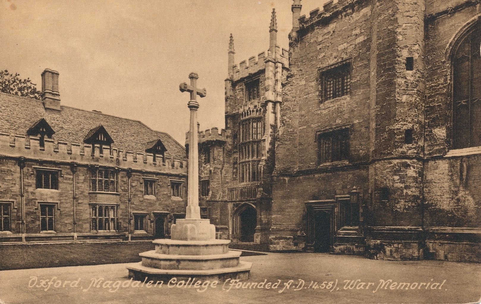 Magdalen College War Memorial