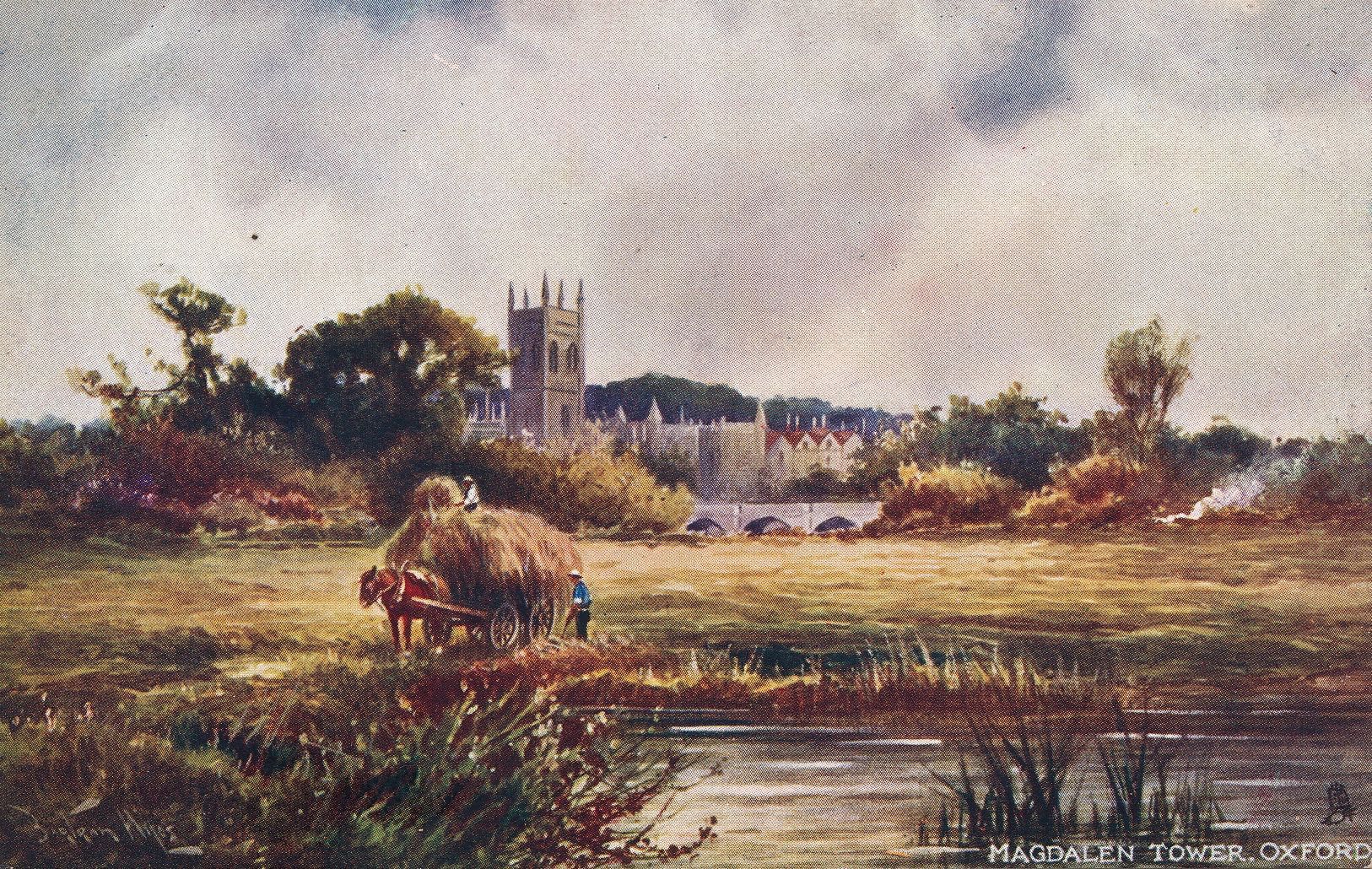 Magdalen Tower from the River