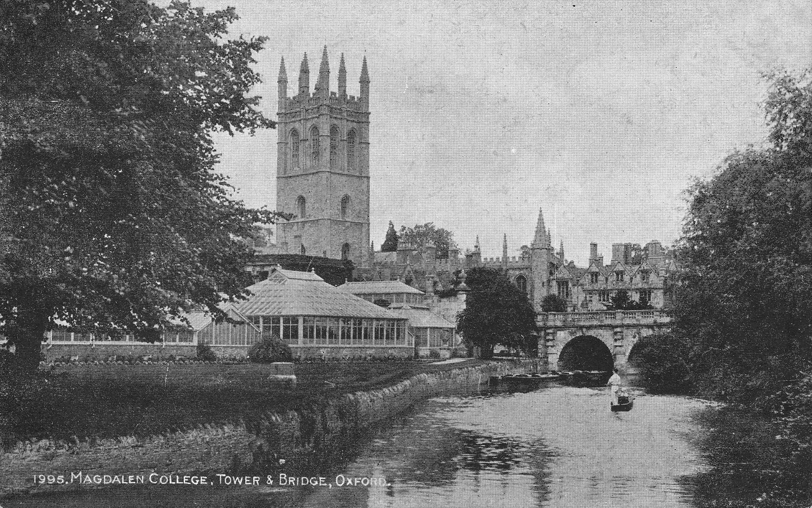 Magdalen College Tower from the Cherwell