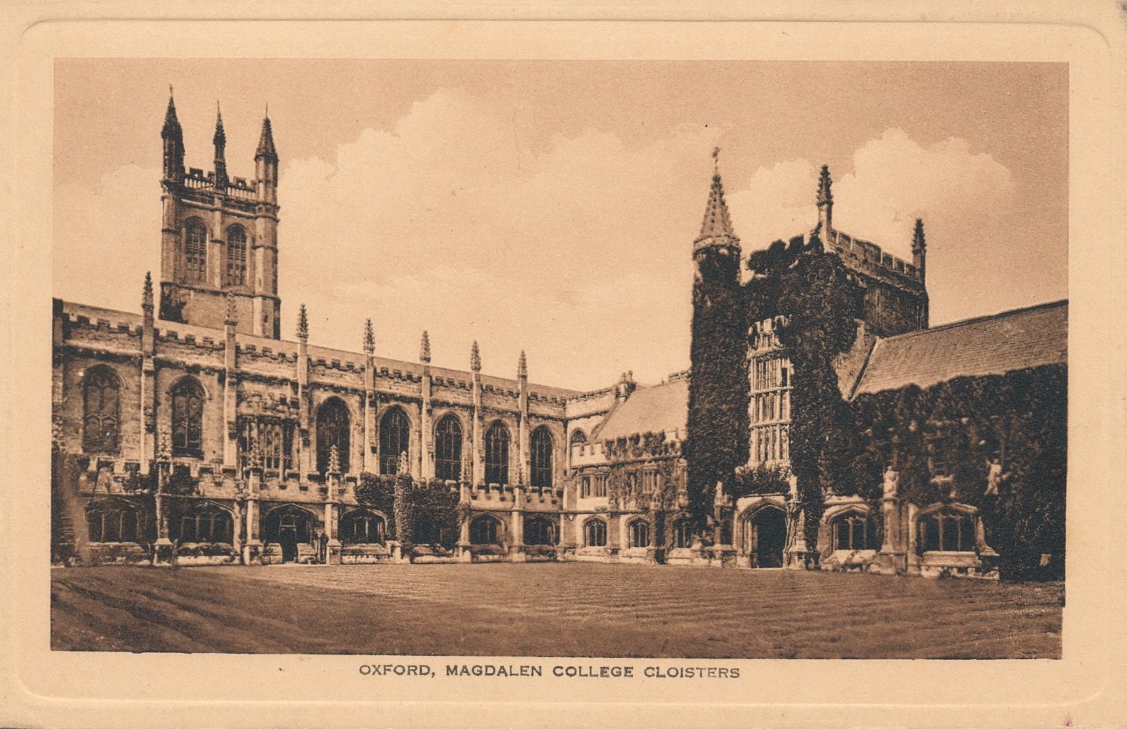 Magdalen College Cloisters & Founders Tower