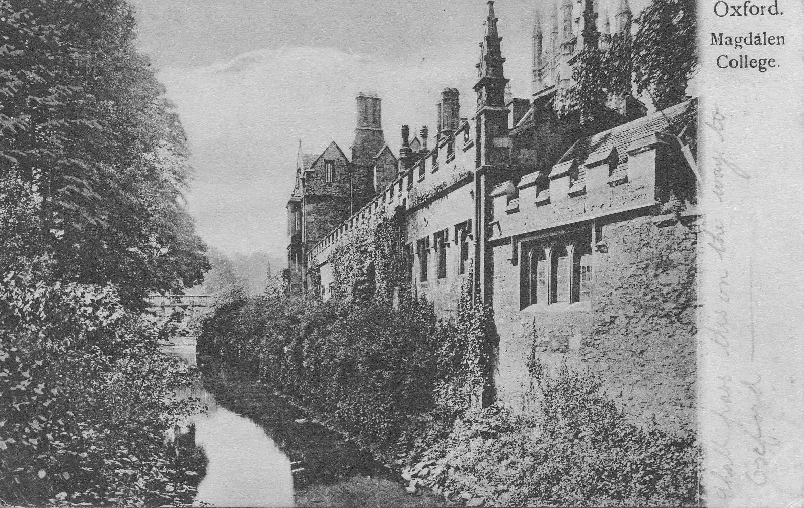 Magdalen College from Addison’s Walk