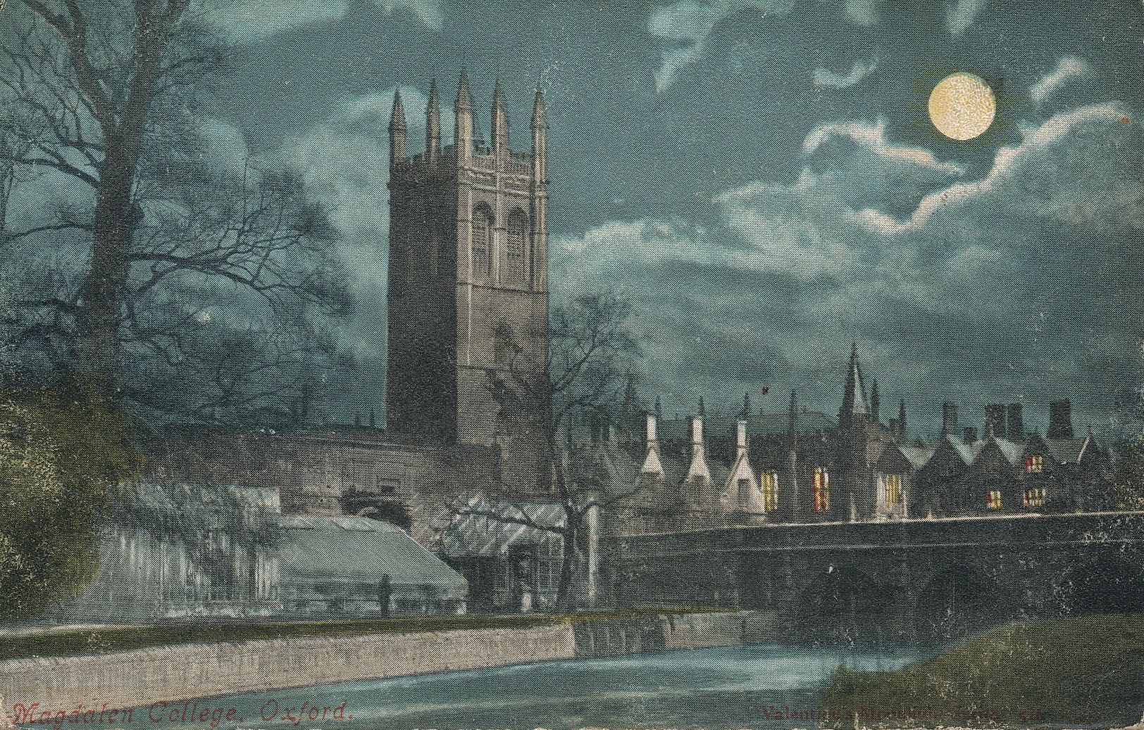 Full moon over Magdalen