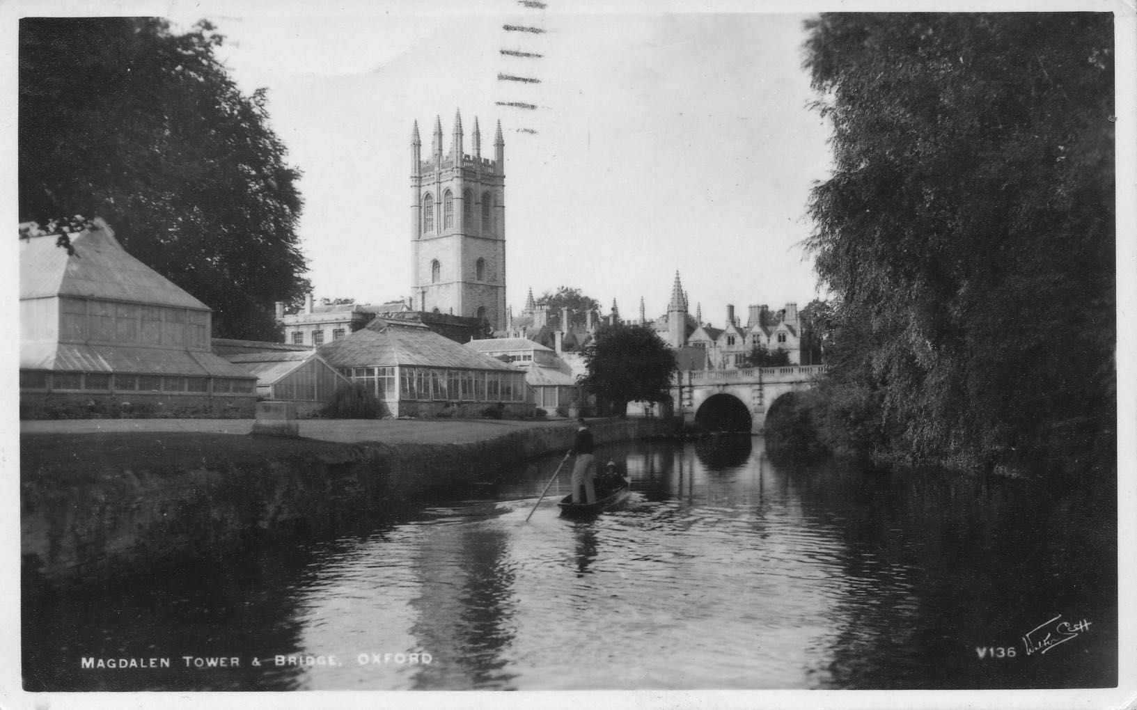 Magdalen College Tower from the Cherwell