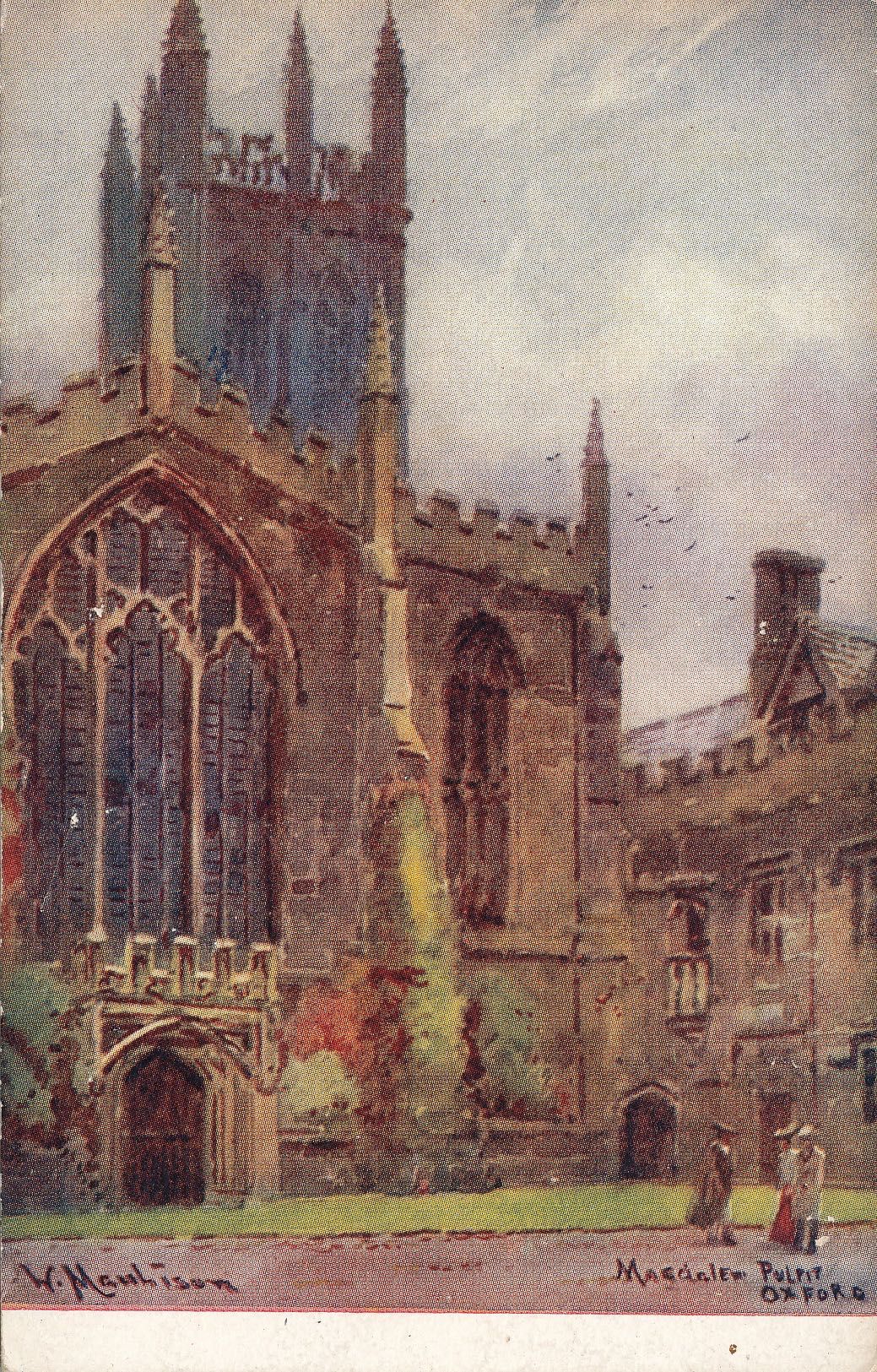West Front, Magdalen College Chapel