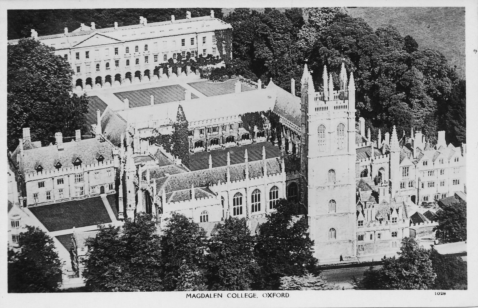 Magdalen College - Aerial View
