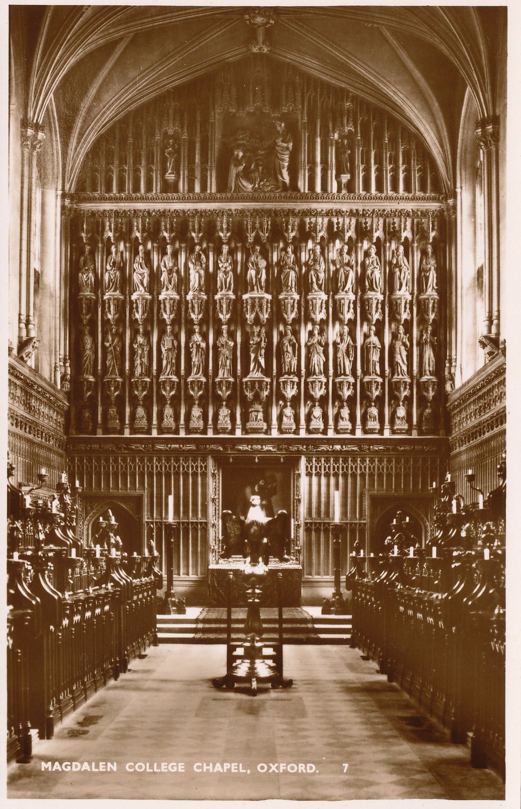 Magdalen College Chapel Interior