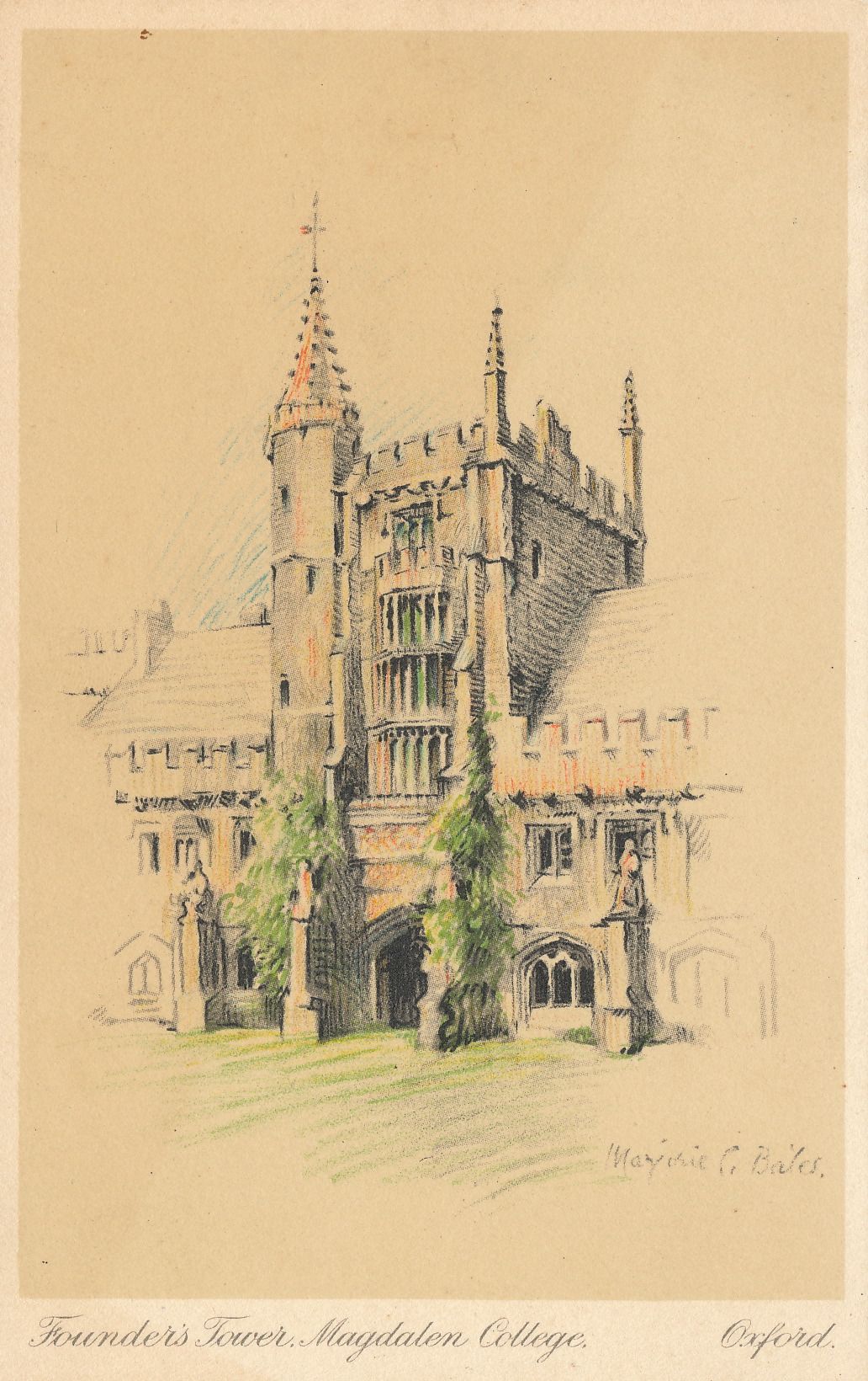 Magdalen College Founders Tower