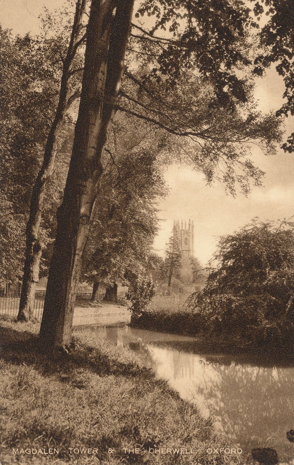 Magdalen Tower and the Cherwell
