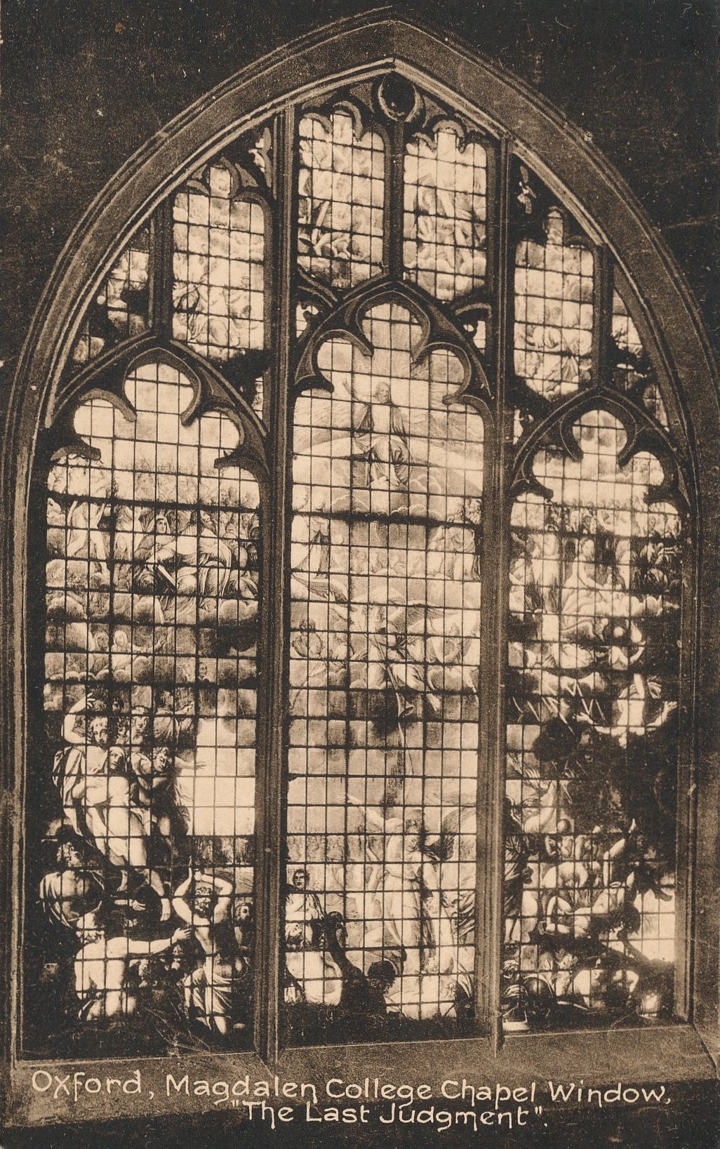 Chapel Window - The Last Judgement
