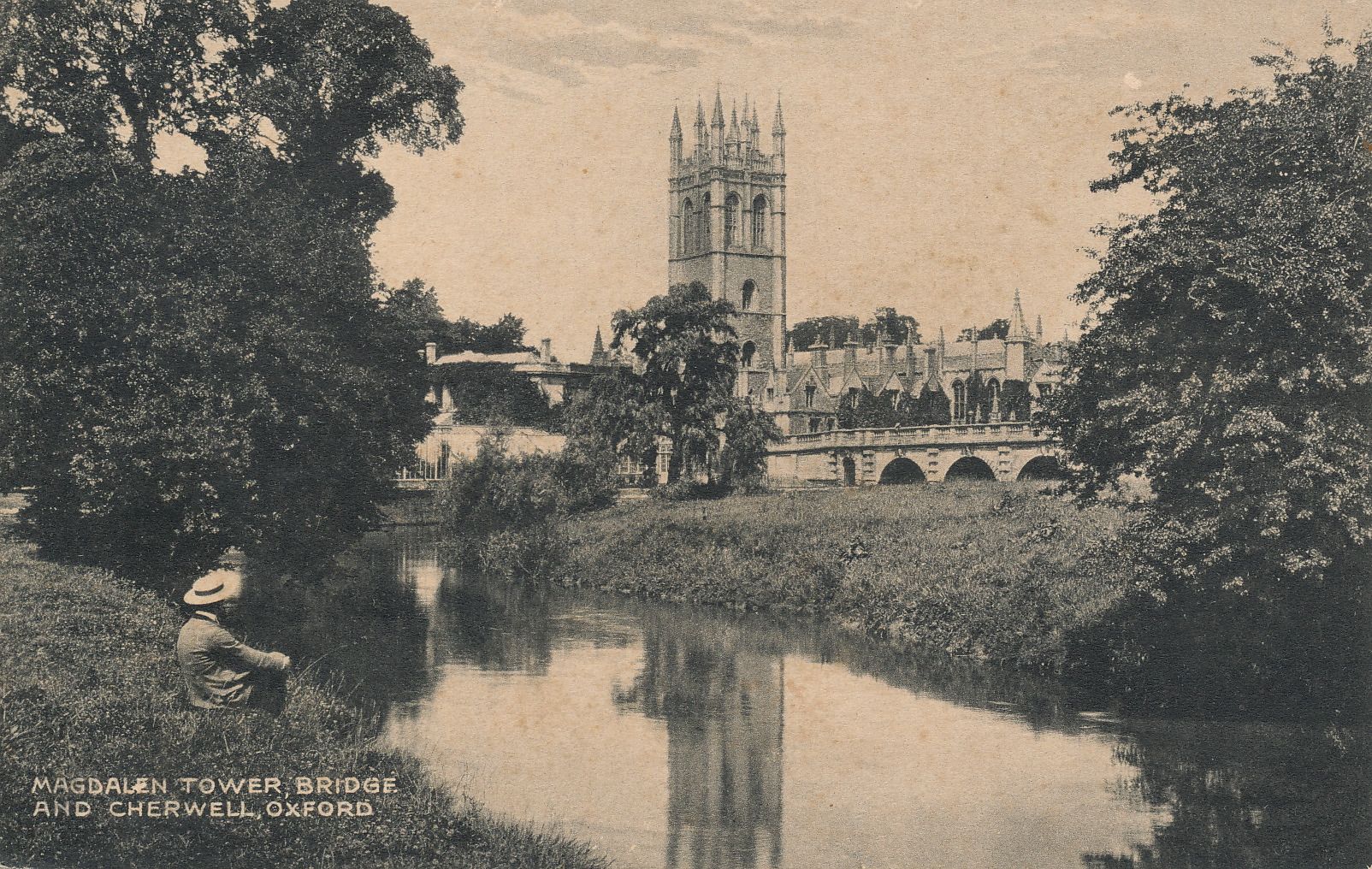 Magdalen Tower, Bridge & Cherwell River