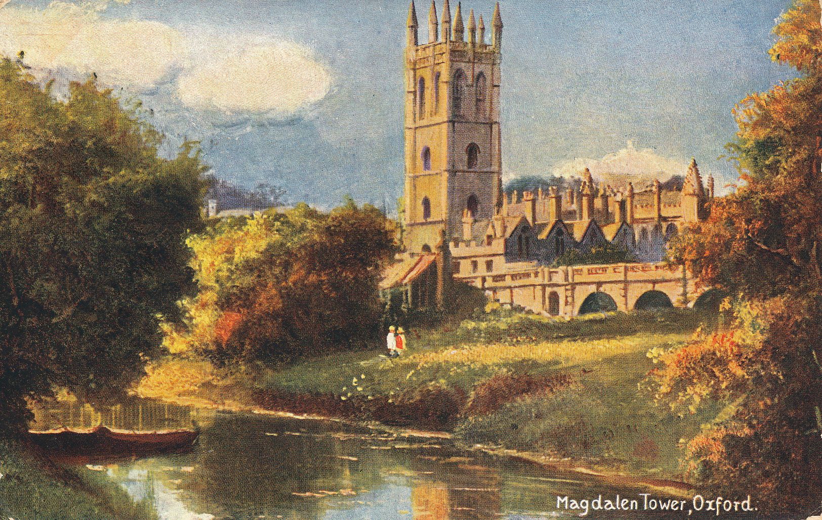 Magdalen Tower, Bridge & Cherwell River