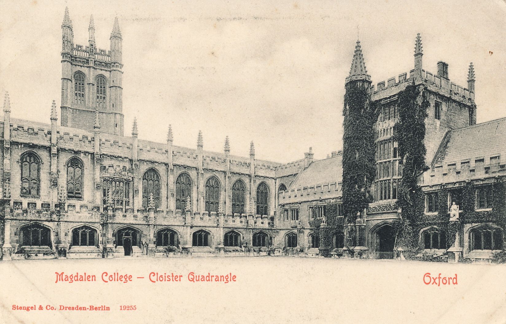 Magdalen College - Cloister Quadrangle