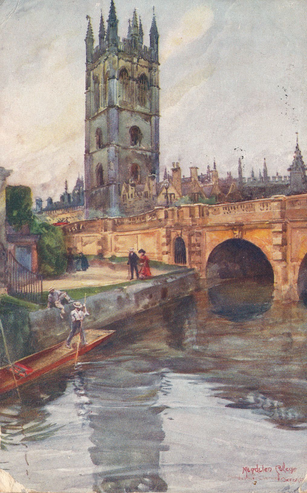 Magdalen College from the River