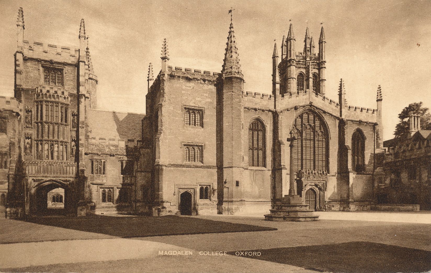West Front, Magdalen College
