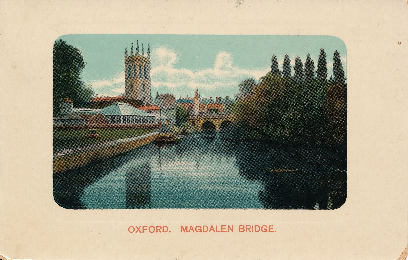 Magdalen College from the Cherwell