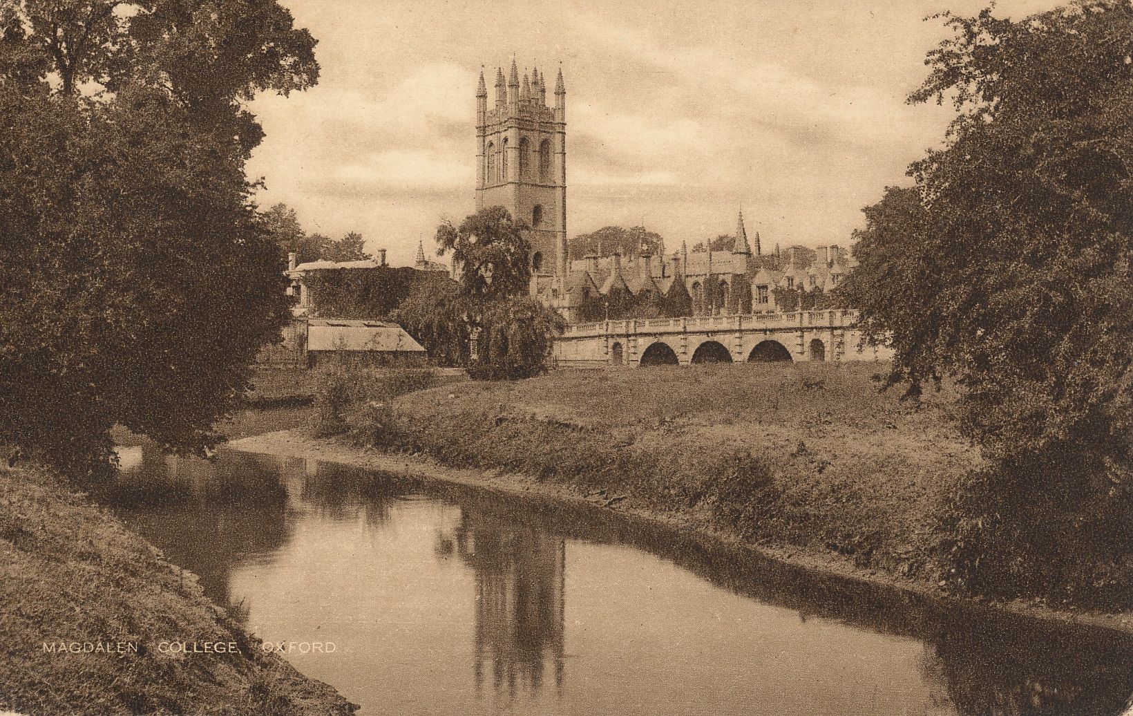 Magdalen College and Bridge
