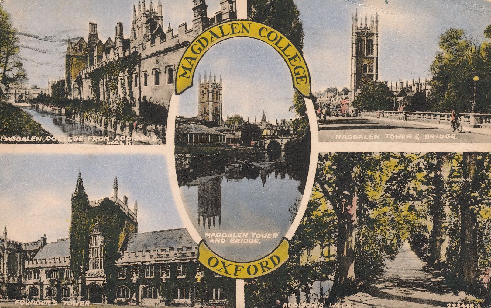 Multiview card of Magdalen College