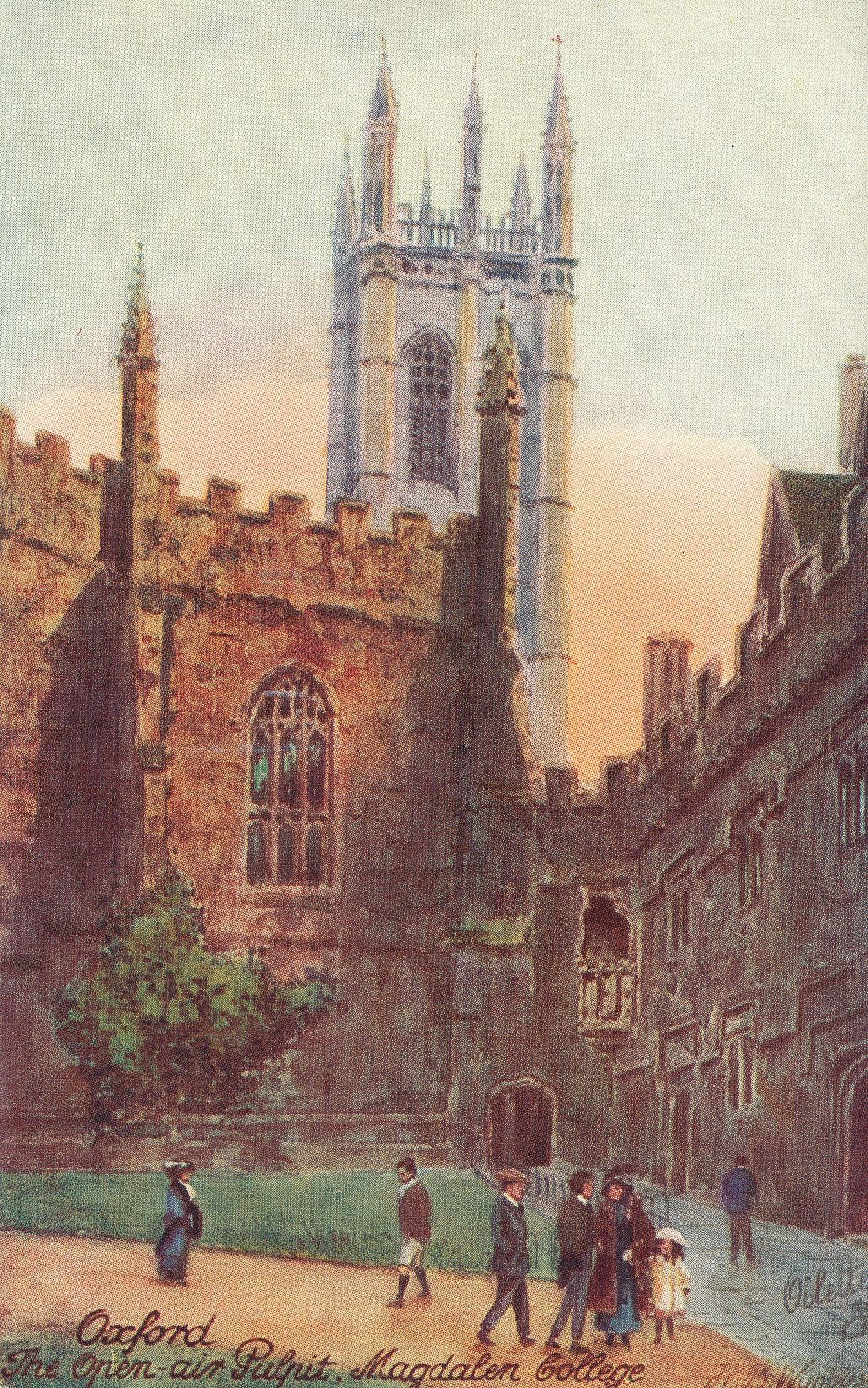 Magdalen College - The Open-Air Pulpit