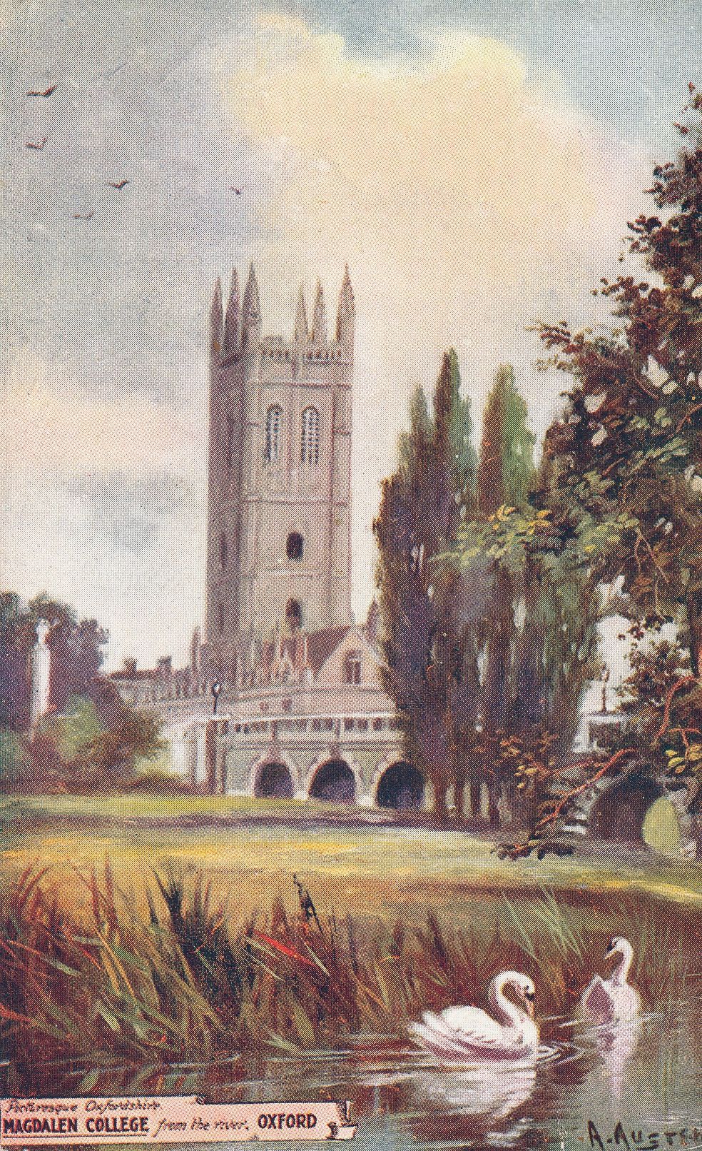 Magdalen College from the River