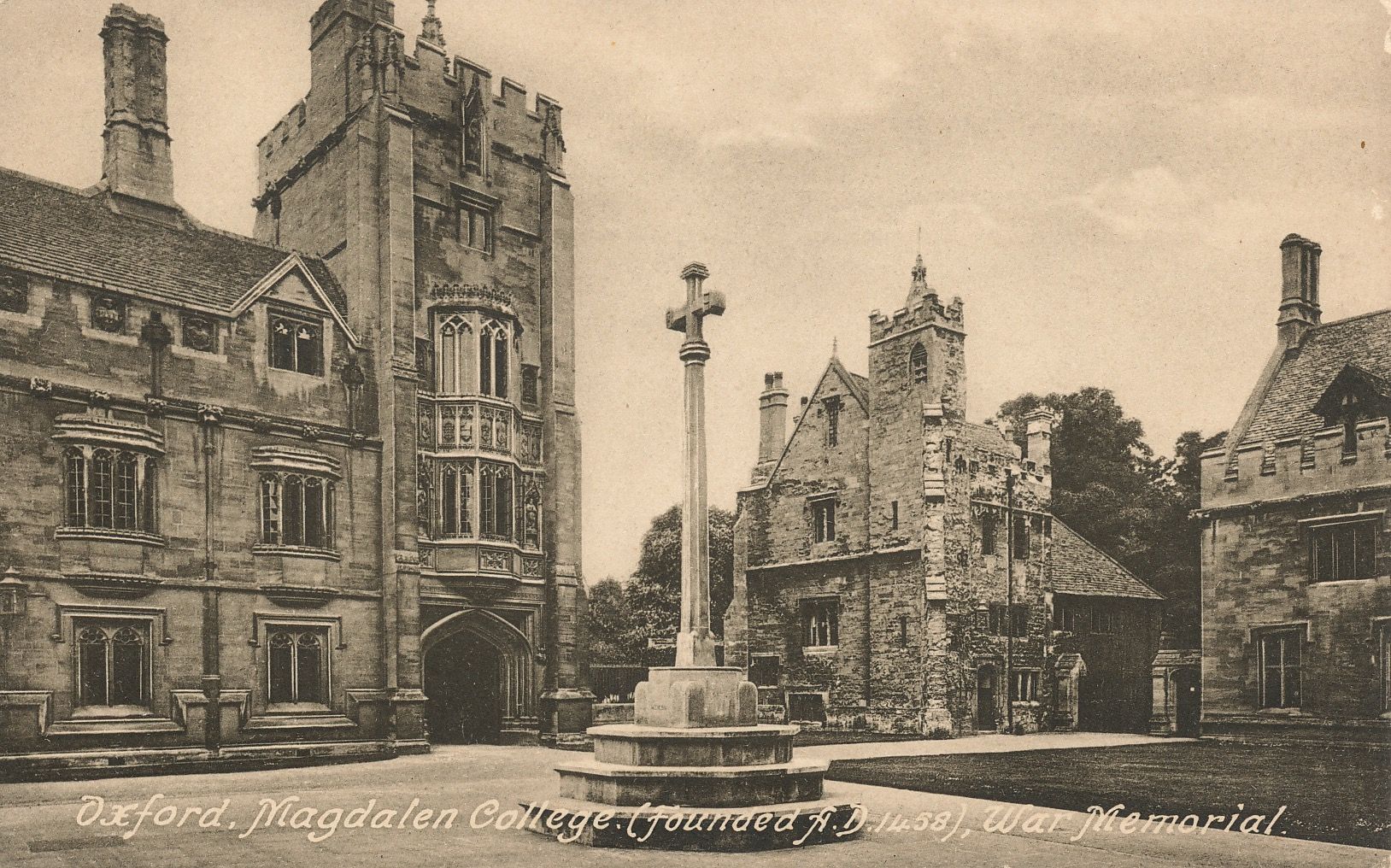 East Front off entrance quad