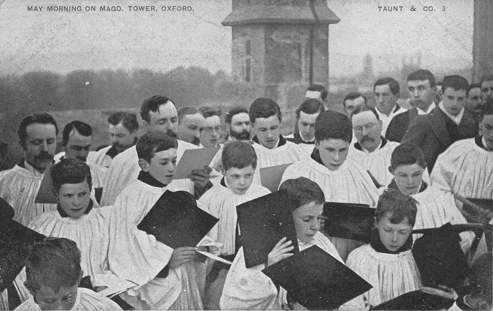 May Morning on Magdalen Tower
