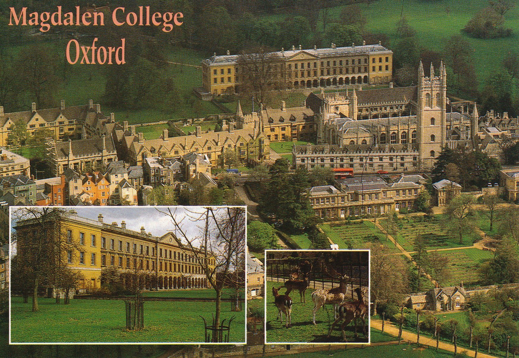 Magdalen College - Aerial View