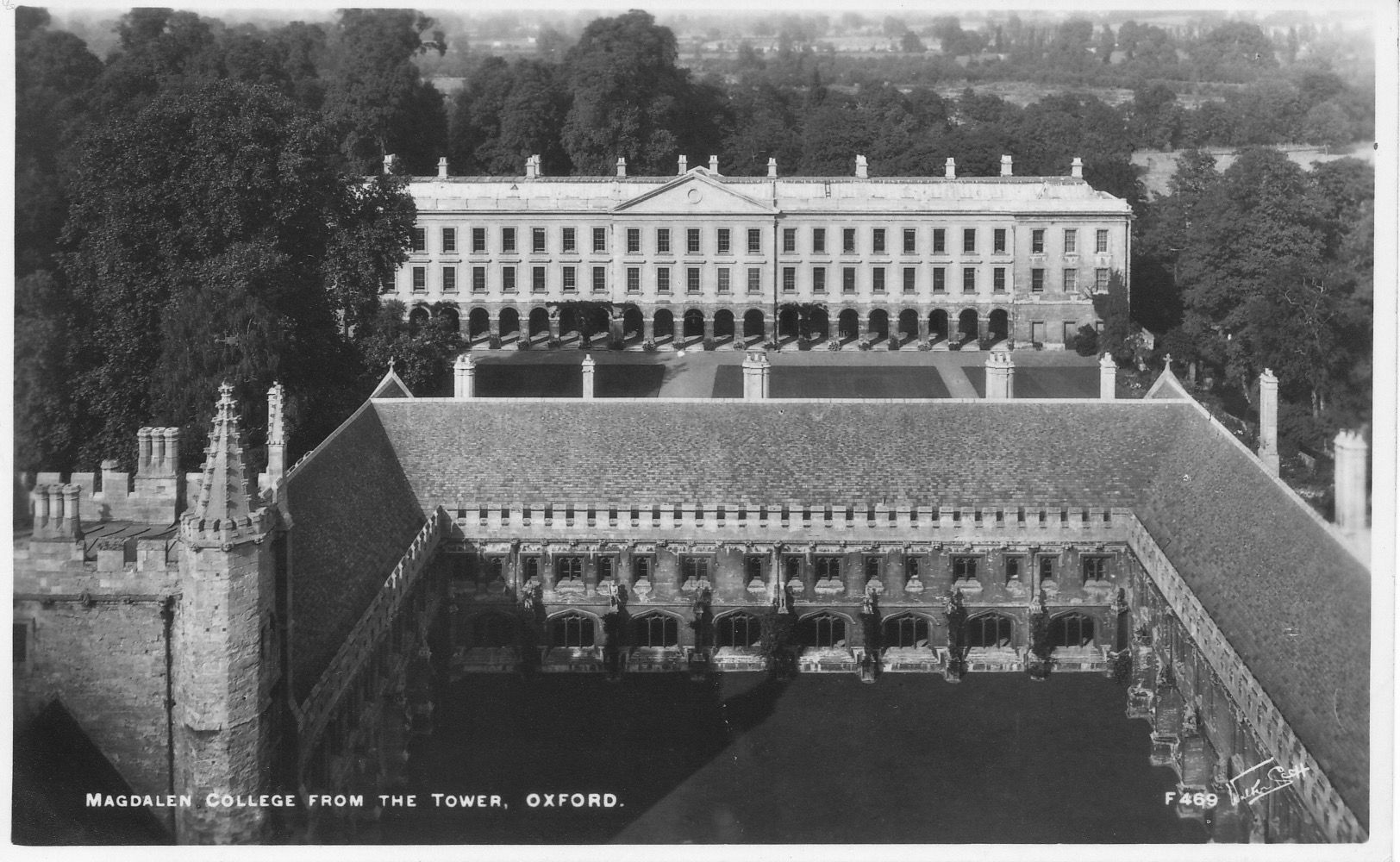 Magdalen College from the Tower