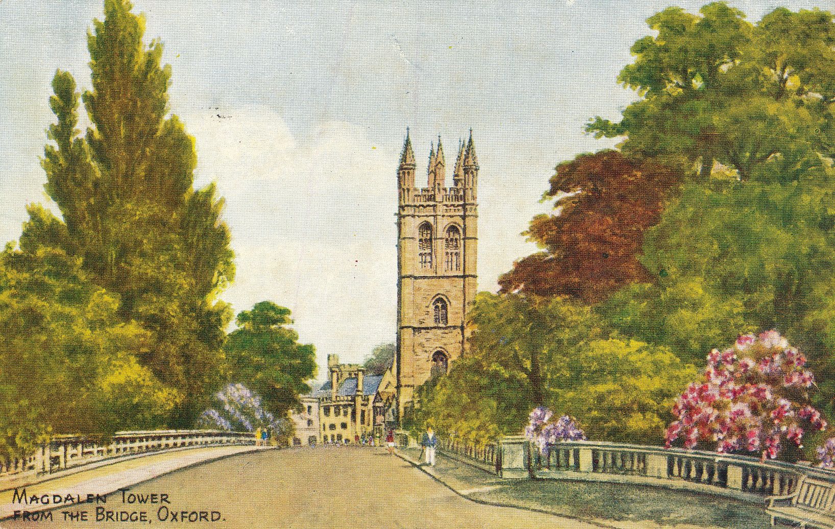 Magdalen Tower from the Bridge