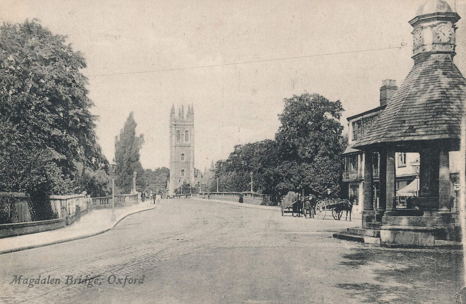Magdalen Tower & Bridge c 1910 (reprinted?)
