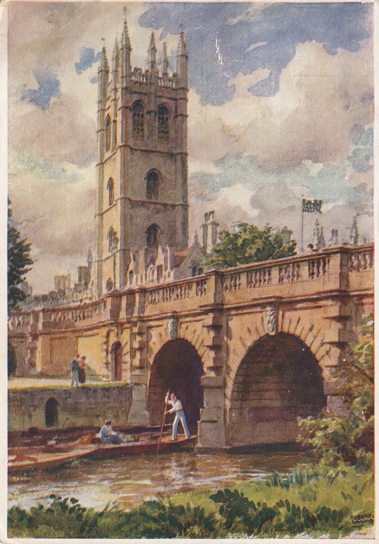 Magdalen College and Bridge
