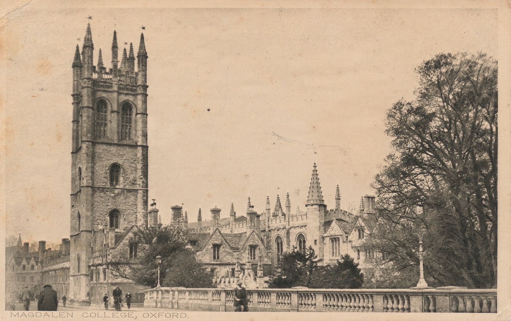 Magdalen Tower from the Bridge
