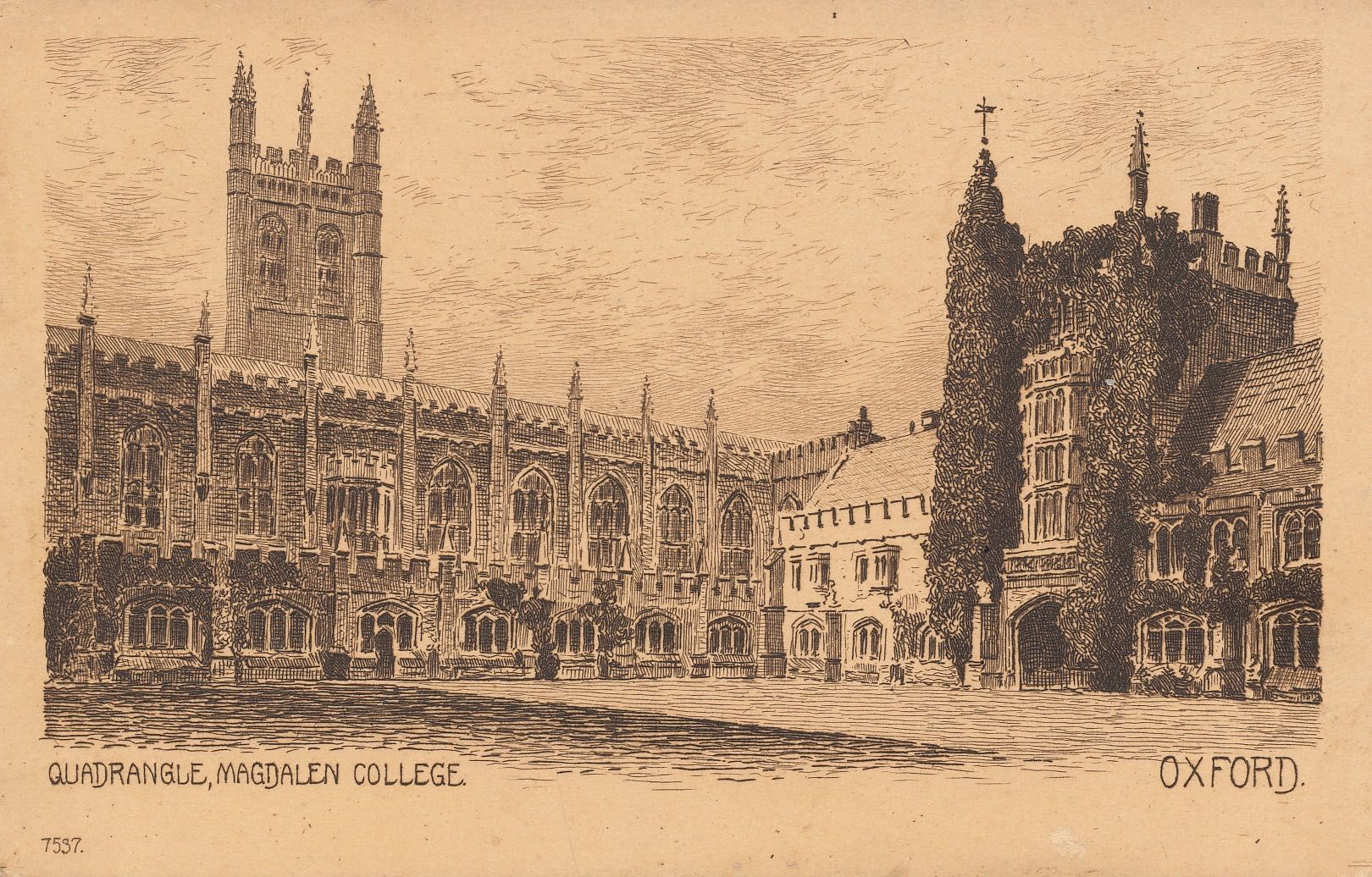 Magdalen College Quadrangle