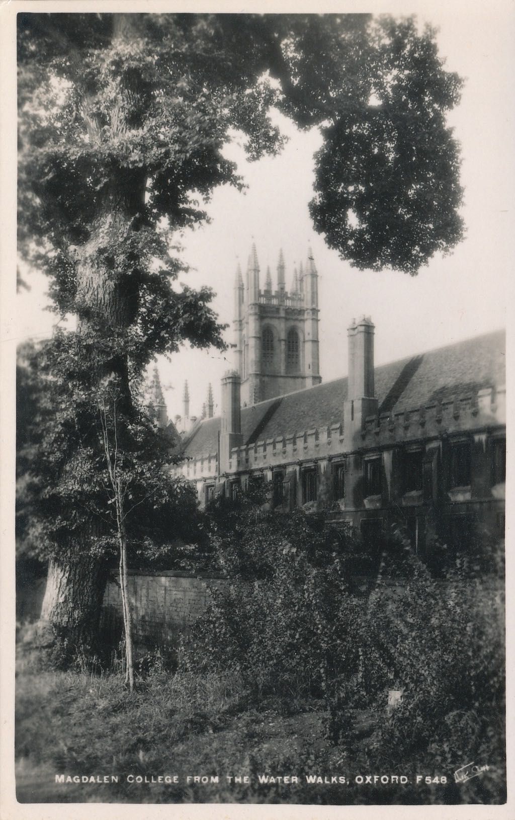 Magdalen College from the Water Walks