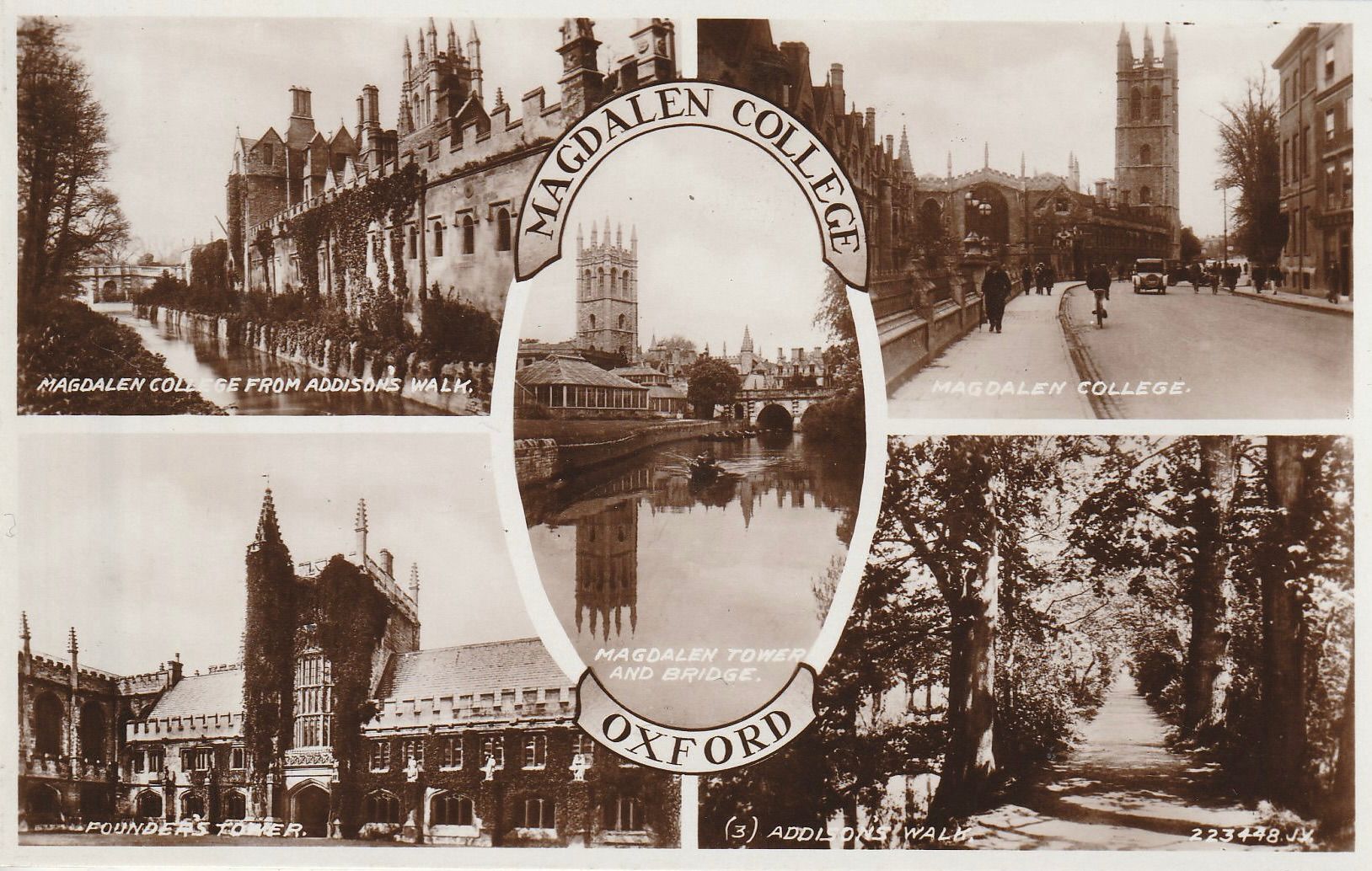Multiview card of Magdalen College