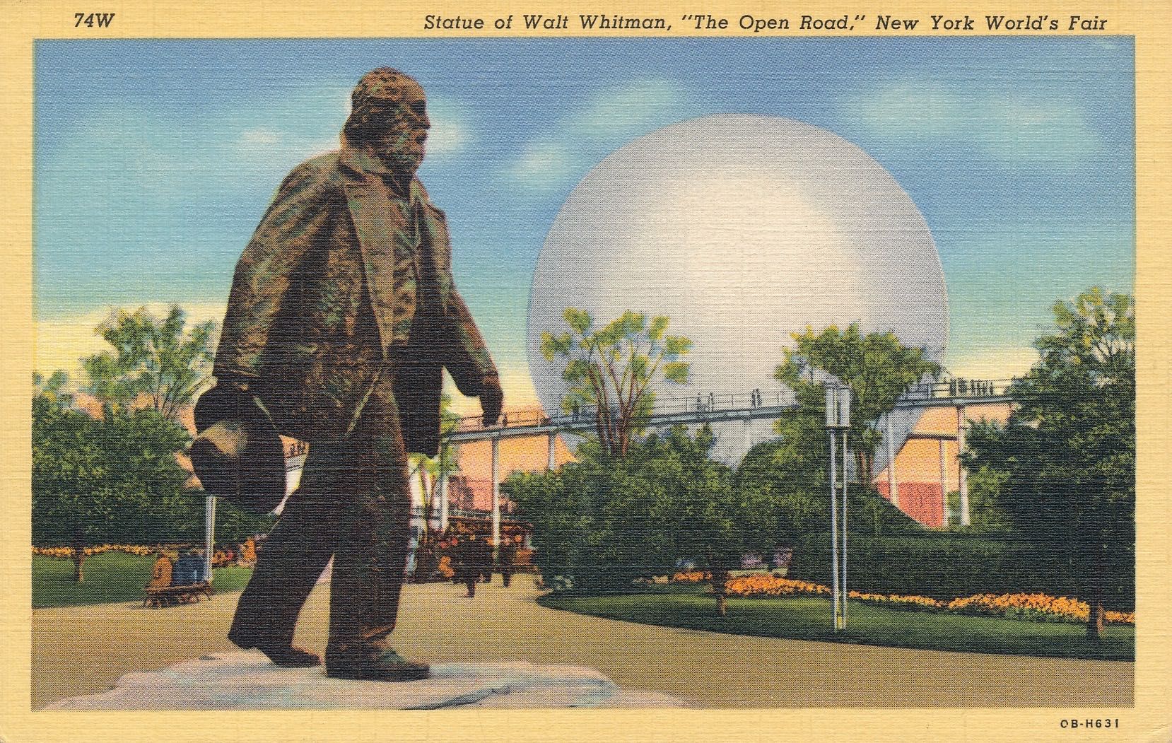 The Open Road - Statue of Walt Whitman