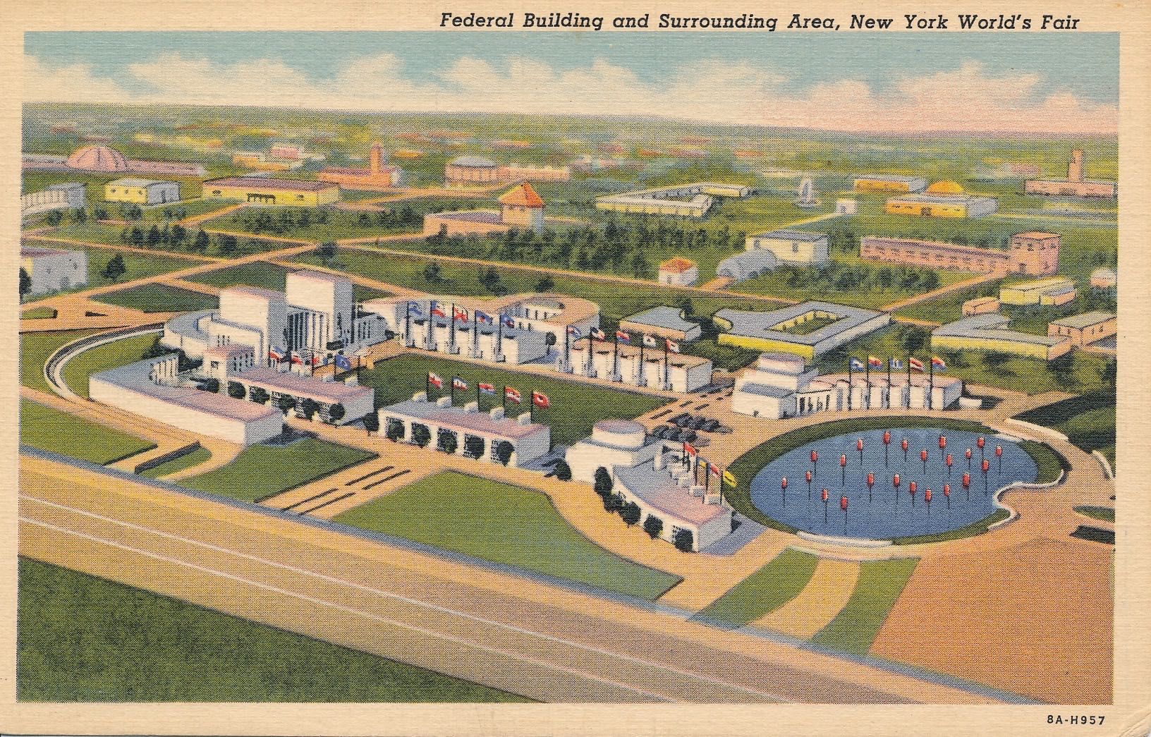 The Federal Building and Surrounding Area