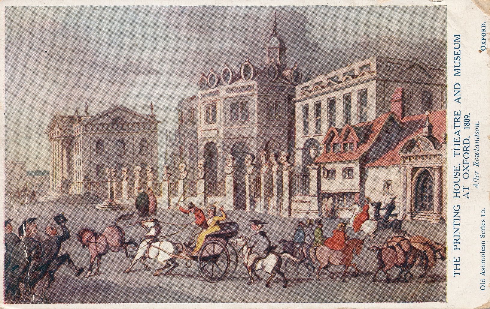 Oxford after Rowlandson