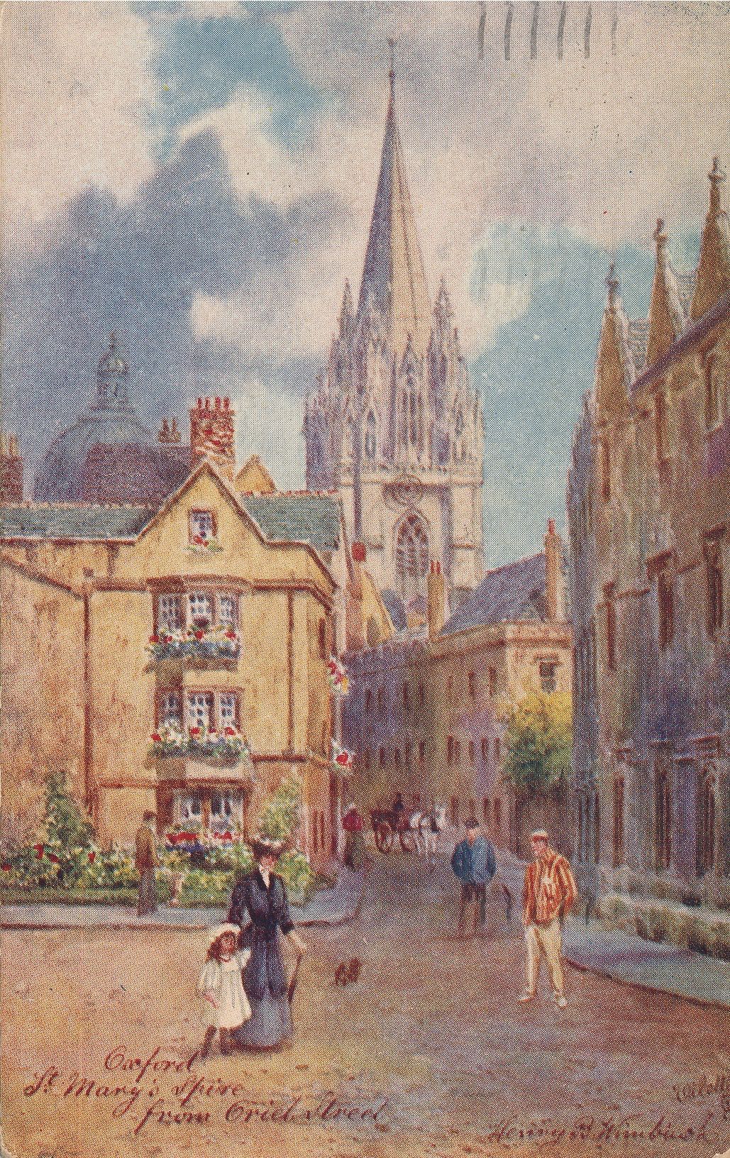 St Mary’s Spire from Oriel Street