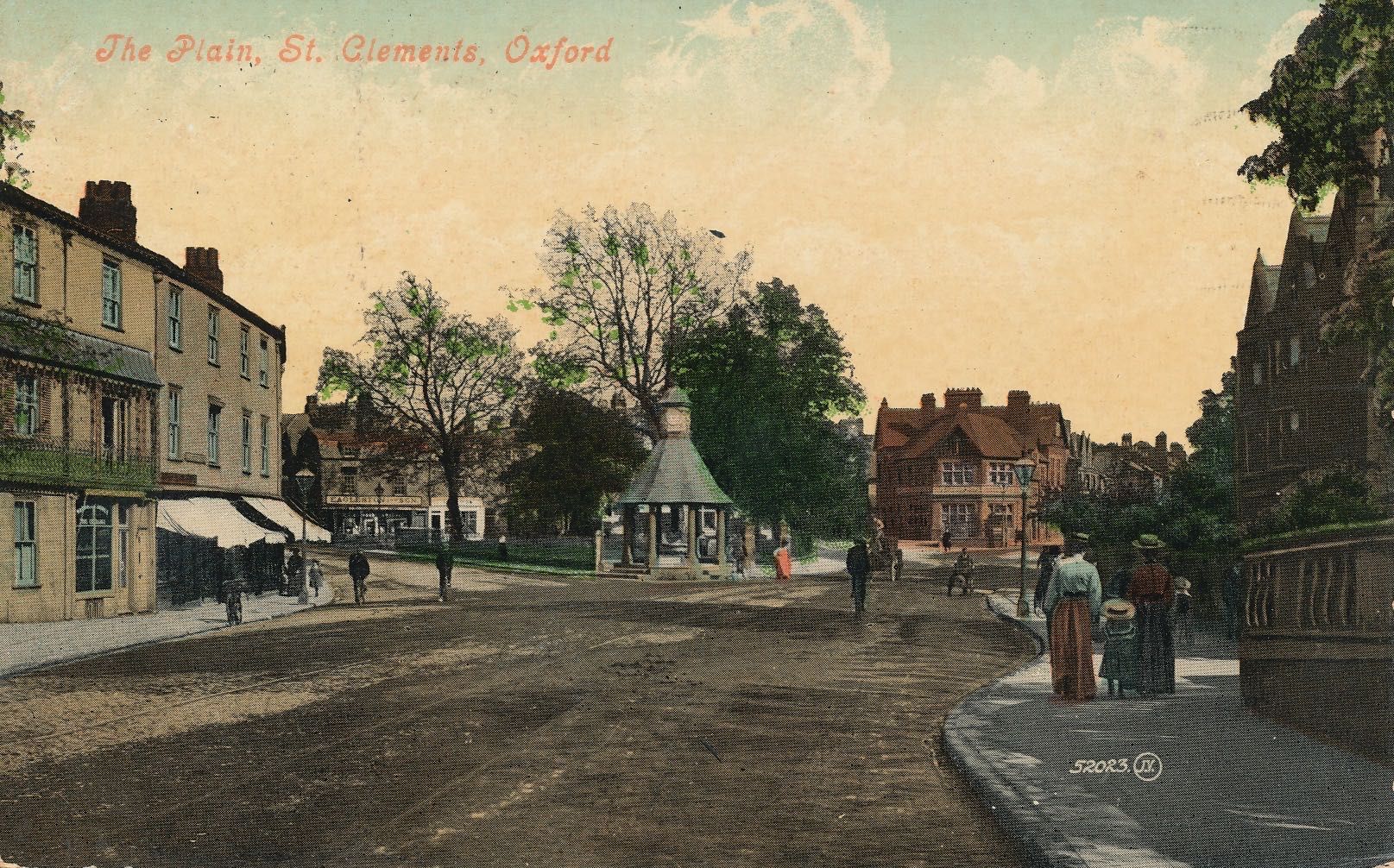 The Plain & St Clements from Magdalen Bridge