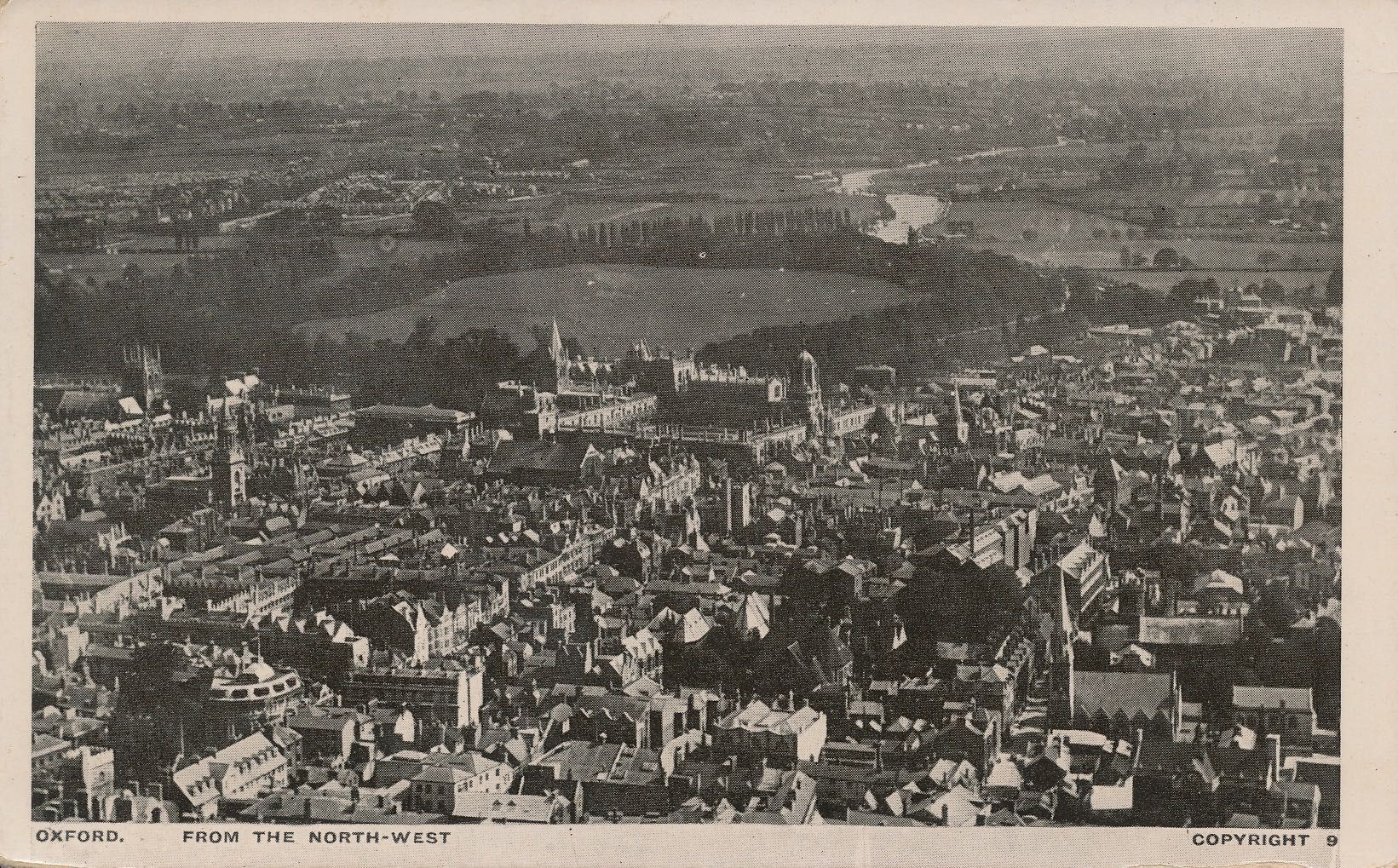 Oxford from the North-West