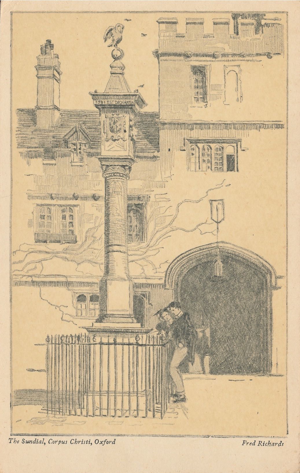 The Sundial, Corpus Christi College