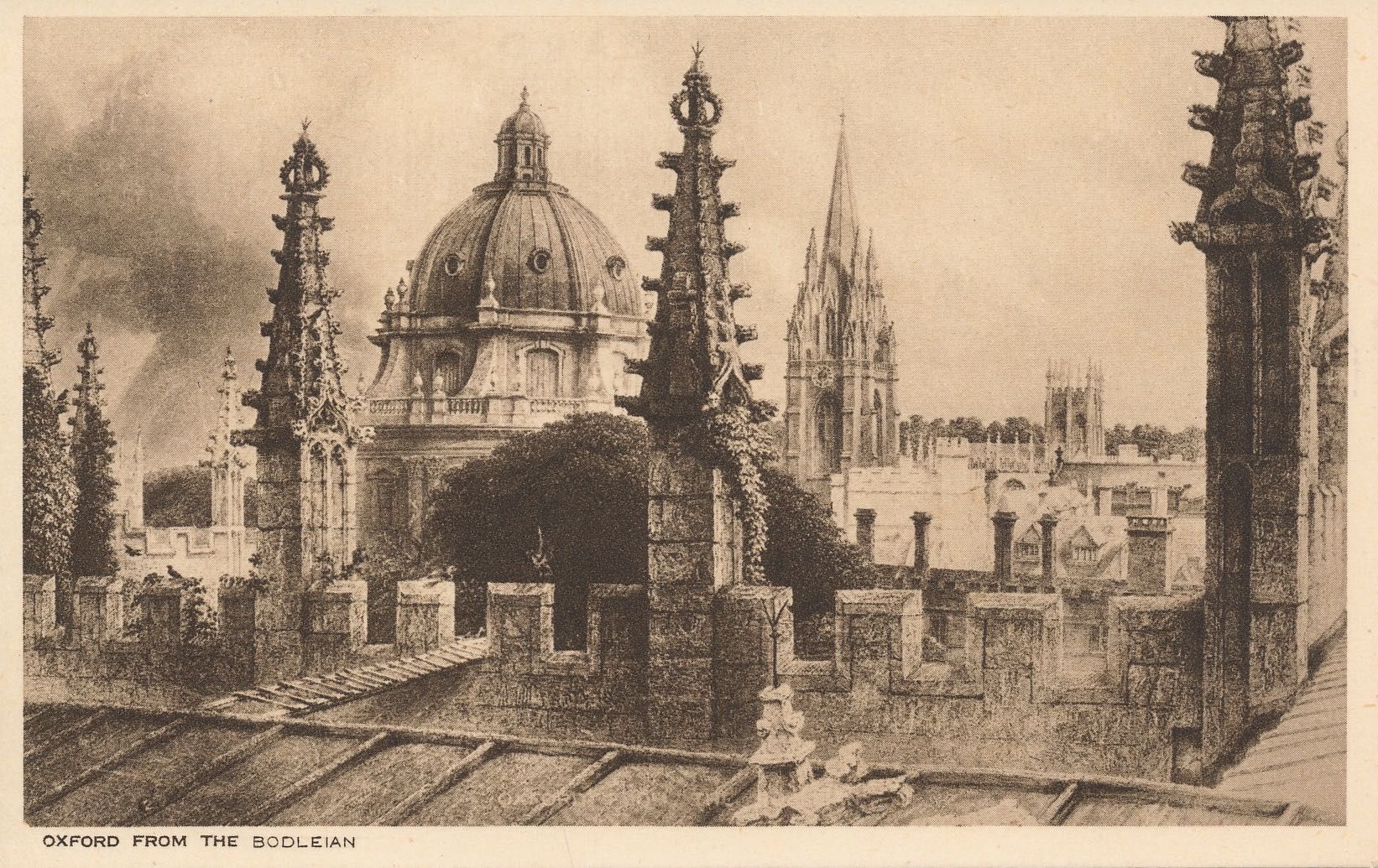 Oxford from the Bodleian