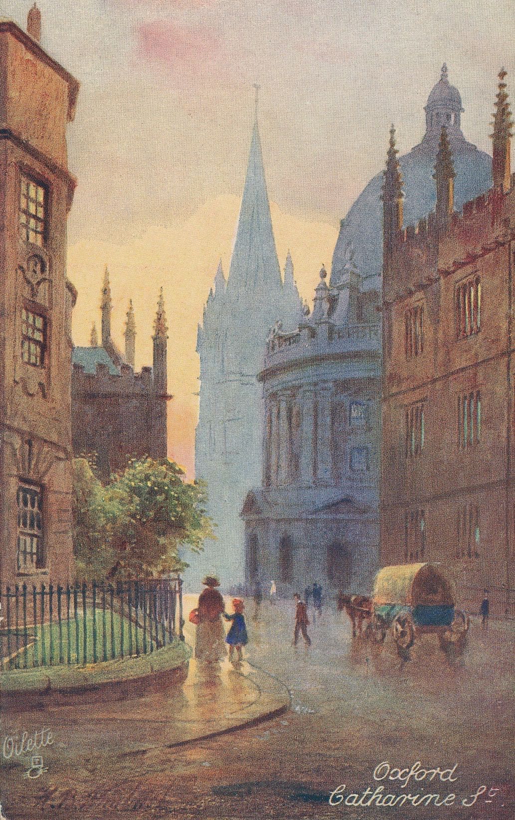 Catherine Street (Catte Street) looking south