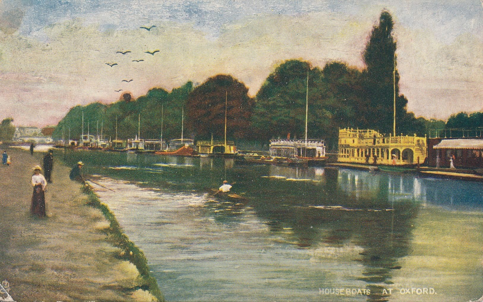 Houseboats at Oxford